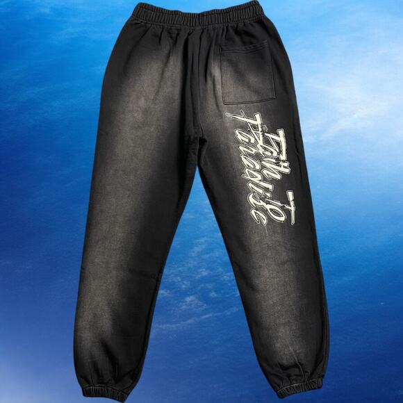 Men's Black Hellstar Sweatpants - Picture 2 of 8